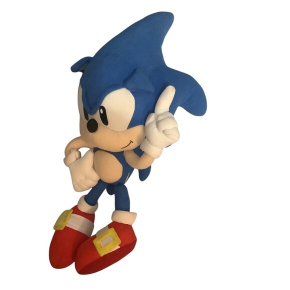 Sonic The Hedgehog Plush Stuffed Toy 12” Collectible Figure No Tag Sega - Picture 2 of 5
